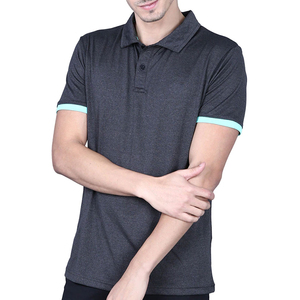 Logo personnalisé pour hommes, tissu en coton/élasthanne tricoté doux de haute qualité, fabricant OEM, respirant pour t-shirt, vente en gros - Product Image 1
