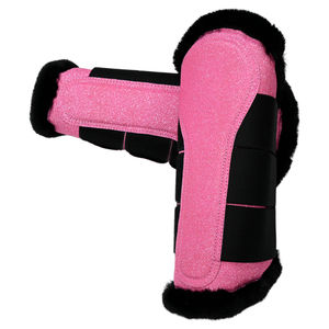 Botas de equitación de acero inoxidable de alta calidad con forro polar, resistentes al agua, con espuma de satén brillante para senderismo. - Product Image 1