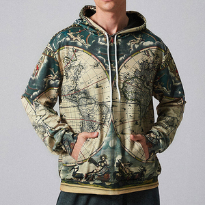 Fabricant pakistanais de sweats à capuche en polaire pour hommes, sublimation, coton mélangé, haute qualité, personnalisable - Product Image 2