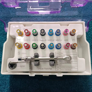 Kit de Reparación de Implantes Dentales Ergonómico Universal de Acero Inoxidable con Destornillador Manual - Product Image 1