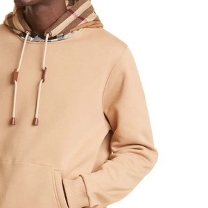 Tissu léger en polyester/coton pour un usage quotidien et en extérieur, sweat à capuche uni pour homme, imprimé, doublure douce, pull-over de qualité supérieure - Product Image 4