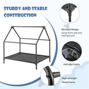 25\" X 36\" Premium PET House with Windows Durable and Comfortable Pet Cage & House - Product Image 4