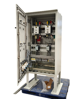 Gabinete de Distribución de Bajo Voltaje Industrial de 1250A y 400V, Caja de Control Eléctrico de Acero IP44 RAL7035, Caja de Distribución de Polvo