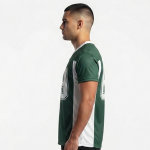 Short Sleeve V-Neck American Football Jersey Premium Quality American Football Jersey Soft And Breathable Football Player Jersey - Product Image 2