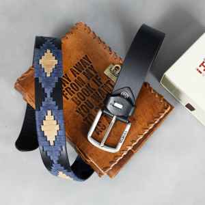 Ceinture en cuir véritable haute résistance avec boucle en laiton pour femmes et hommes, ceinture artisanale de style polo, ceinture Polo argentine - Product Image 6