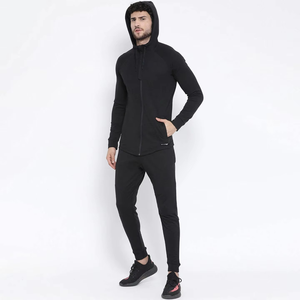 Conjunto Deportivo Personalizado para Hombre, Estilo Hip Hop, con Pantalones con Capucha, de Forro Polar Térmico, Informal, de Algodón, para Invierno - Product Image 4