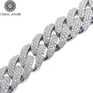 Collar de Cadena con Eslabones de Moissanita Chapado en Oro de 14K y Plata 925 para Hombre, Estilo Hiphop, Certificado IGI, para Uso Diario, Charm_Jewells - Product Image 6