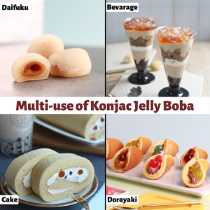 2kg de azúcar moreno instantáneo Konjac Boba para Bubble Tea Halal certificado Top Inno Brand empaquetado en una bolsa - Product Image 4