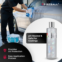 Shampoo pour voiture Fireball Show 500ml, haute mousse, pH neutre, pour voitures, motos, SUV, parfum doux/frais, cire brillante améliorée
