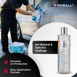 Champú para Autos Fireball Show de 500 ml, Espuma Abundante, pH Neutro, para Autos, Motos y SUVs, Aroma Suave/Fresco, Brillo Mejorado para Cera - Product Image 6