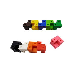 Linking Cubes for Counting Sorting STEM Connecting <strong>Blocks</strong>, Educational Math Cube Link Manipulatives Toy Number <strong>Blocks</strong> - Product Image 4