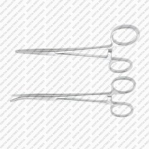 Ensemble de pinces hémostatiques Rankin Crile droites et courbées de 6,25 pouces, pinces chirurgicales en acier inoxydable, pinces hémostatiques vétérinaires OEM - Product Image 5
