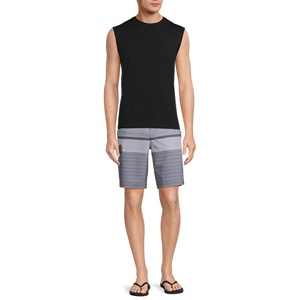 Shorts de jogging décontractés en molleton de coton pour homme, coupe ample, style athlétique, été - Product Image 2