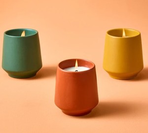 Portavelas de Cerámica Mate, Forma Cónica Moderna, Resistente al Calor, Pared Gruesa, Duradero, Reutilizable, Decoración de Lujo para el Hogar, Soporte para una Sola Vela - Product Image 2