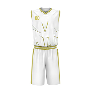 Ensemble de maillots et shorts de basketball sans manches personnalisés, respirant, séchage rapide, été, unisexe, vêtements de sport pour équipes et écoles - Product Image 4