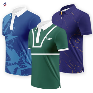 เสื้อคริกเก็ตแห้งเร็วแบบกำหนดเองสำหรับผู้ชาย แขนสั้น เสื้อกีฬาทีม ระบายอากาศได้ดี ผลิตจากโพลีเอสเตอร์ ชุดยูนิฟอร์มคริกเก็ต - Product Image 3