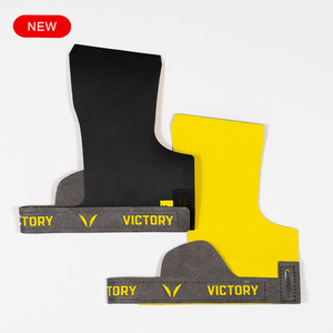 Unisex Leather Hand Grip for Weightlifting Gym Padded Palm Grips for Pull Ups Rows Fitness Training session Gear Supplier - Product Image 3