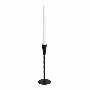 Juego de 3 candelabros modernos de metal negro, soportes de hierro para velas, centros de mesa para comedor, decoración del hogar a un precio razonable. - Product Image 6