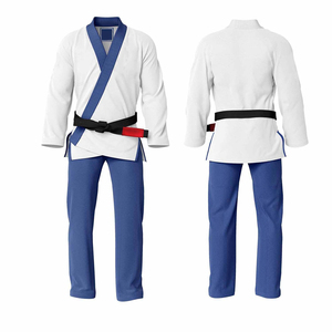 ชุดยูโด Qaswa Sports BJJ ผ้าโพลีเอสเตอร์/คอตตอน 220 กรัม ระบายอากาศได้ดี แห้งเร็ว พิมพ์ลายดิจิตอลด้านหน้าและด้านหลัง รับสกรีนโลโก้  สำหรับทุกเพศ - Product Image 2