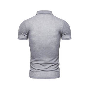 Nueva llegada, camisa de hombre con botones, estilo casual de negocios para oficina, manga corta, camisas tipo polo, camiseta polo. - Product Image 5