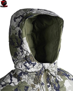Chaqueta Impermeable Premium de Alto Rendimiento con Capucha y Estampado, Cierre Frontal Completo, Bolsillos Dobles en el Pecho, Cordón Ajustable - Product Image 5