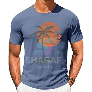 printed <b>polyester</b> cotton mens <b>tshirt</b> - Product Image 3