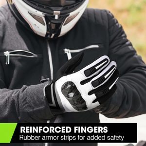 Gants de moto tout-terrain légers personnalisables avec logo, antidérapants, respirants, imperméables, à doigts complets, pour l'extérieur, unisexes - Product Image 4