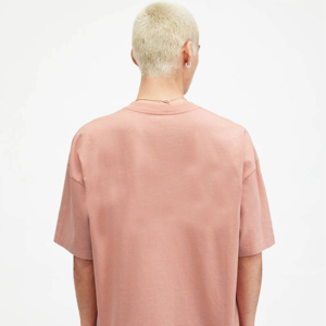 T-shirt Homme 100% Coton Oversize Streetwear Grammage Lourd 300 GSM Vintage Délavé à l'Acide Impression Logo Personnalisé Fournisseur OEM Vente en Gros - Product Image 2