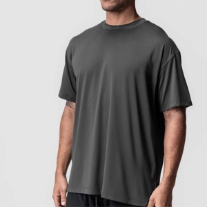 Camiseta Ecológica Sostenible para Hombre, Hombros Caídos, Algodón, Personalizable con Logotipo, Impresión Serigráfica, Secado Rápido - Product Image 2
