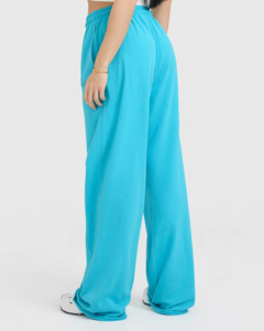 Pantalon de jogging décontracté en molleton de coton pour femme, coupe oversize, marque privée, vente en gros de pantalons pour femme - Product Image 3