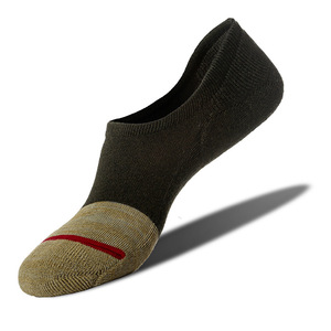 Men's Solid Color Ankle <b>Socks</b> Breathable Knitted Cotton Spandex Invisible <b>Socks</b> for Daily Use Summer Style - Product Image 1