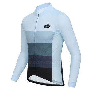Outdoor <b>Cycling</b> Long Sleeve Jersey With Lightweight Fabric Comfortable Riding Clothing Bulk Order Supplier - Product Image 3