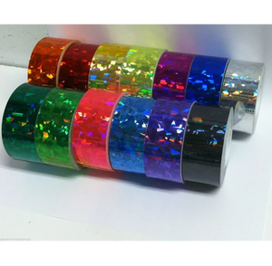 Cinta Adhesiva Holográfica Multicolor Estilo Washi para Manualidades, Decoración de Diarios, Agendas, Proyectos Escolares y Regalos, Venta al Por Mayor - Product Image 4