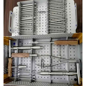 F.J. INTERNATIONAL Juego de Extracción de Tornillos Rotos Alemán Grado 2026, 54 Piezas, Instrumental Quirúrgico Ortopédico para Columna Vertebral, Extracción de Implantes - Product Image 6