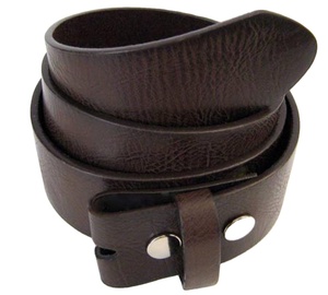 Cinturón de Cuero Genuino para Hombre, Estilo Vintage, Correa de Cuero de Grano Completo con Hebilla Intercambiable - Product Image 1