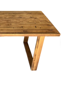 Table basse en bois d'orme recyclé de style indien antique, table à manger de qualité en bois d'orme récupéré pour restaurant - Product Image 6