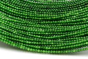 Cuentas sueltas de jade verde de Malasia para la fabricación de joyas, pulseras, collares, manualidades y bricolaje. - Product Image 3