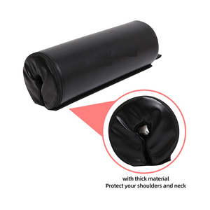 Almohadillas para Barra de Pesas de Alta Calidad, Personalizadas, Ajustables, Antideslizantes, Ecológicas y Lavables, 20kg/10kg, Equipo de Gimnasio para Levantamiento de Pesas, con Gancho y Bucle - Product Image 4