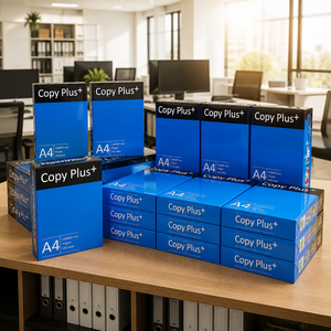 กระดาษถ่ายเอกสาร Copy Plus A4 70 แกรม พรีเมียม สีขาว สำหรับสำนักงาน น้ำหนักเบา 70 กรัม จากกรุงเทพฯ - Product Image 4