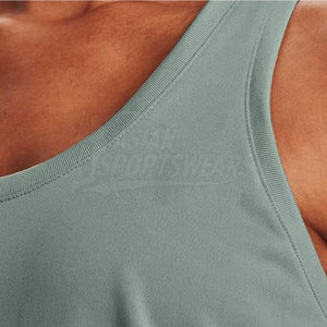 Débardeur décontracté pour femme, inspiré des tendances, 100 % coton, respirant, séchage rapide, logo frontal, idéal pour la gym, le fitness, l'entraînement et les tenues d'été - Product Image 6
