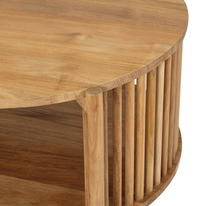 Prix de gros Table basse d'extérieur en bois de teck massif moderne pour le jardin, la cour et l'hôtel - Product Image 3