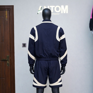 Conjunto de Pantalones Cortos Deportivos Transpirables de Verano para Hombre, Personalizados, Ligeros, de Poliéster/Algodón, con Logotipo Bordado Premium - Product Image 4