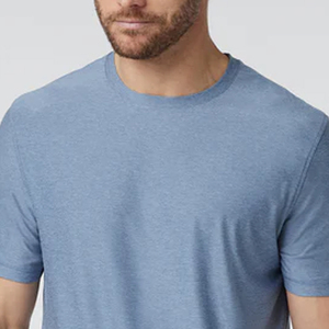 Camiseta de Hombre de Alta Calidad en Color Sólido, Manga Corta, Cuello Redondo, Cómoda, Estilo Casual Urbano, para Compradores al por Mayor - Product Image 2