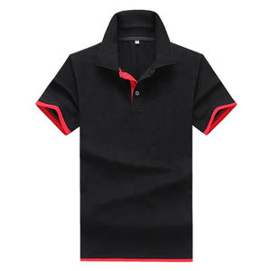Camiseta de Golf para Hombre, de Manga Corta, Tejido Suelto, 100% Algodón, Antiarrugas, de Secado Rápido, Personalizable, en Oferta - Product Image 6