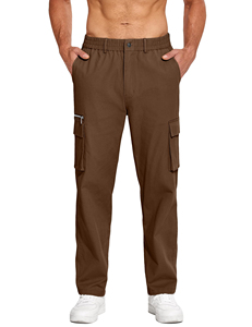 2026 New Design OEM Men's Cargo Pants Lightweight Hiking Multi Functional Pockets <b>Work</b> Breathable Pants & <b>Trousers</b> wholesale - Product Image 3