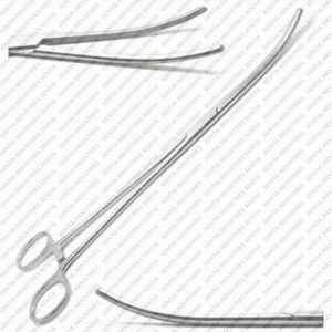 Pinces hémostatiques Rochester Pean 12 pouces courbées, pince chirurgicale, instrument vétérinaire, acier inoxydable, certifié CE, médical - Product Image 3