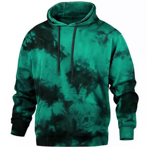 Sudadera con Capucha Tie-Dye para Hombre, Manga Larga, Tejida, Estilo Casual de Verano, Diseño con Bolsillos - Product Image 2