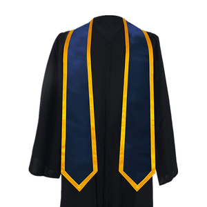 Estola de Graduación Kente Personalizada, Banda de Satén Tejida, Unisex, Bordada, para Ceremonia Escolar, Venta al por Mayor, OEM - Product Image 6