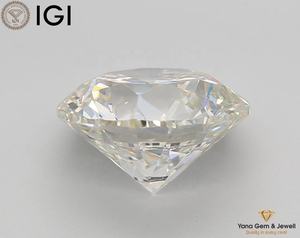 Diamante Redondo Cultivado en Laboratorio CVD de 4.50 CT, Certificado IGI/H VVS2, 10.49 MM, Blanco Puro, para Anillo de Compromiso o Promesa - Product Image 5