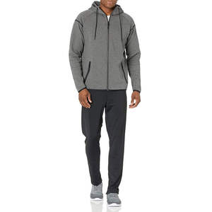 Unisex Premium Tech Fleece <b>Full</b> <b>Zip</b> <b>Hoodie</b> Custom Logo Wholesale Performance Athletic Outerwear for Men and Women - Product Image 6
